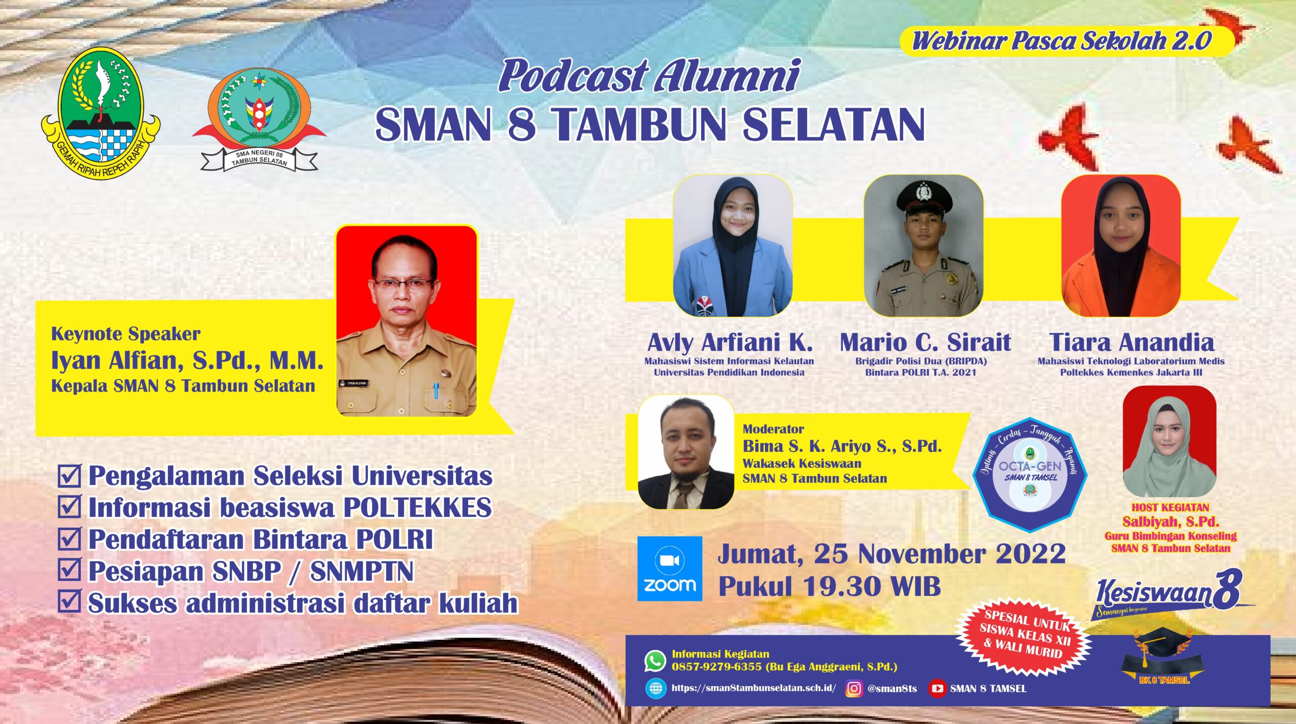 RINGKASAN PODCAST ALUMNI SMAN 8 TAMBUN SELATAN - Belajar Asyik